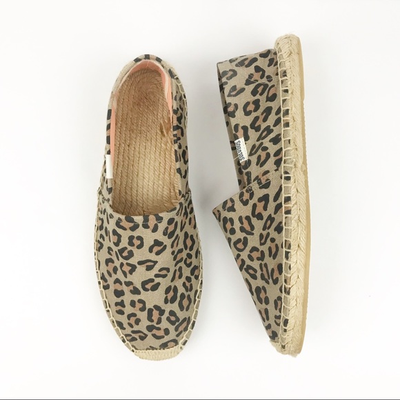 soludos leopard print espadrilles